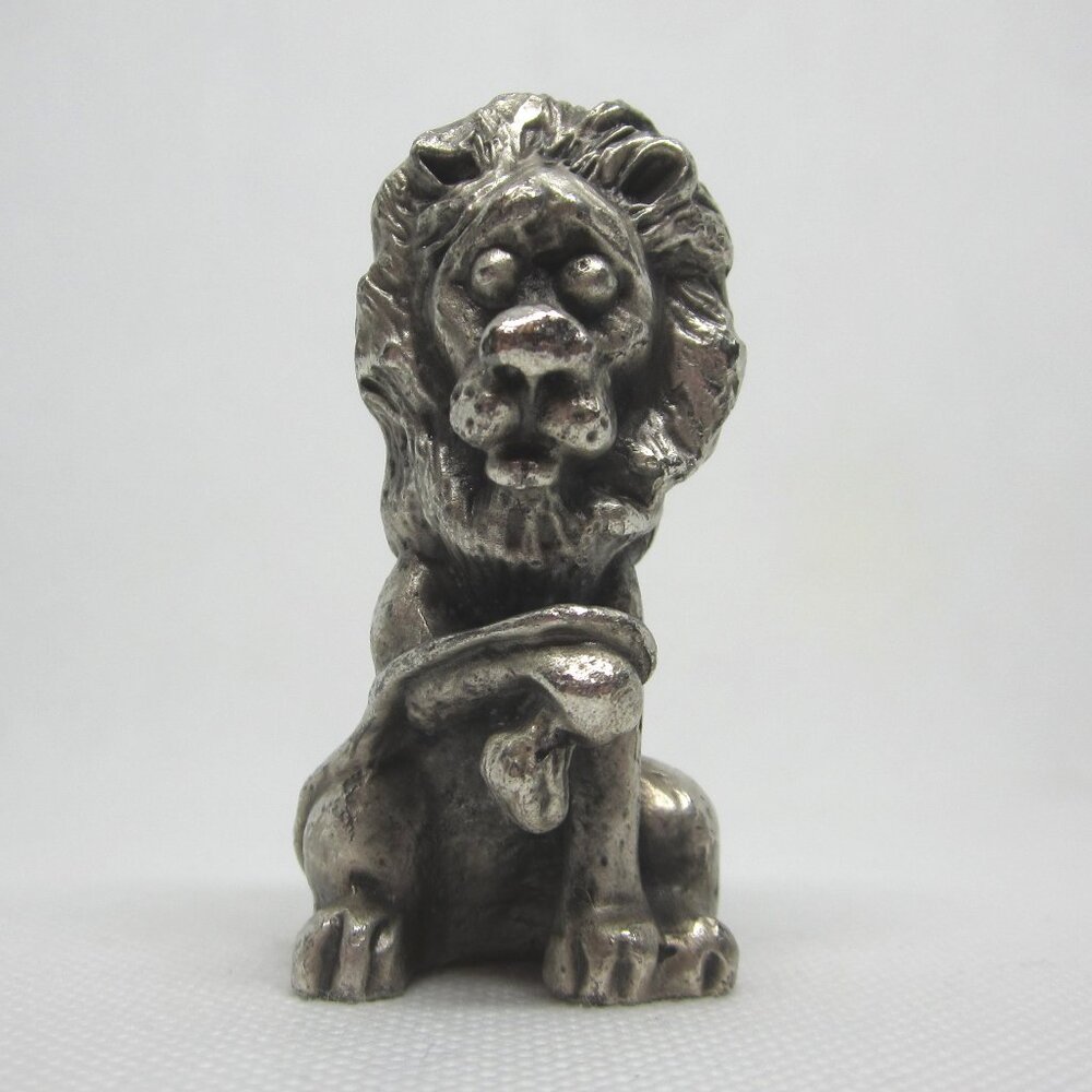 Ampersand Pewter Lion miniature pewter figurine